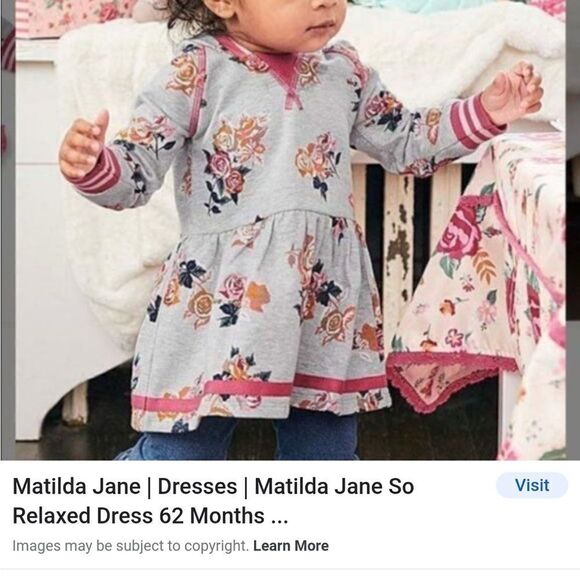 MATILDA JANE SO RELAXED FLORAL PRINT HOODED DRESS - Picture 1 of 5